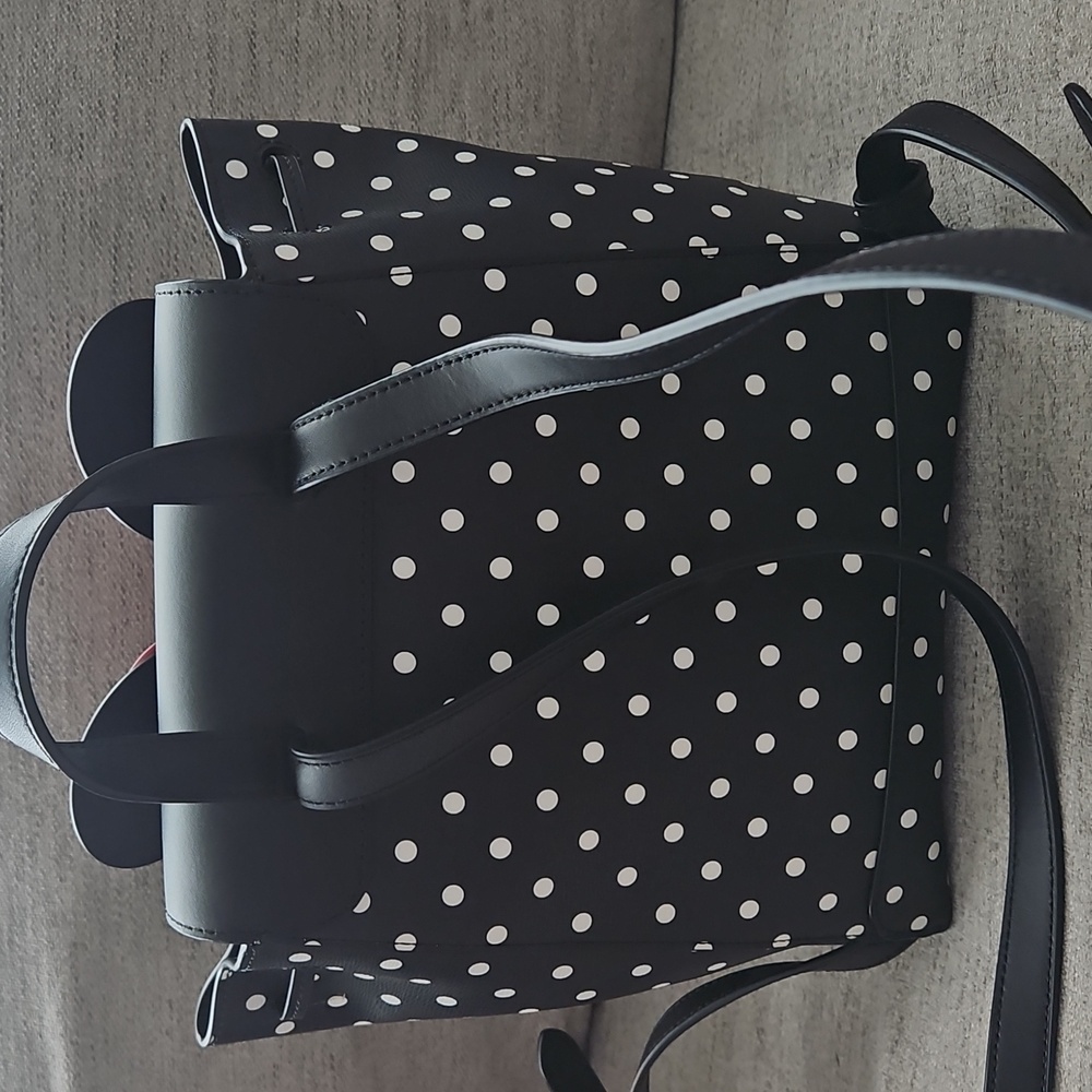 Disney Kate Spade Black Backpack & Wallet - Picture 3 of 4
